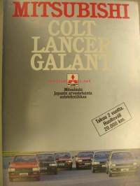 Mitsubishi Colt Lancer Galant myyntiesite
