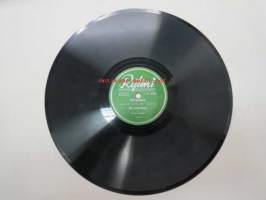 Rytmi R 6095 Iris Kangasniemi - Yöperhonen / Kauko Käyhkö - On aivan samaa -savikiekkoäänilevy, 78 rpm