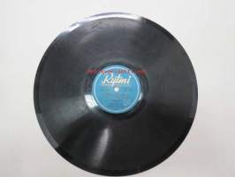 Rytmi SR 7003 Veli-Matti - Pikku cowboy / Iloinen soittajapoika -savikiekkoäänilevy, 78 rpm