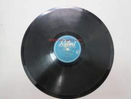 Rytmi SR 7003 Veli-Matti - Pikku cowboy / Iloinen soittajapoika -savikiekkoäänilevy, 78 rpm