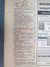 Kotiliesi 1940 nr 22, marraskuu II, sis. mm. seur. artikkelit / kuvat / mainokset; Kansikuvitus Martta Wendelin, Säännöstely, Kultakeräyksen korunäyttelyn