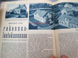 Kotiliesi 1938 nr 6, maaliskuu II, Kansikuvitus Martta Wendelin Äiti ja pikkutyttö -aihe) Mainoksia:  Kudos Oy Silo, Katriina-Kahvi, Tussin -pastilli