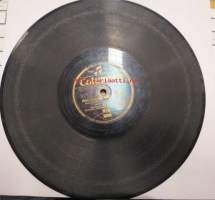 Columbia DY 70 Matti Jurva - Onnen kadotessa / Pieni punainen mökki -savikiekkoäänilevy, 78 rpm