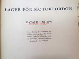 SKF lager för motorfordon (sis. myös eri ajoneuvovalmistajien numerot muutettuna SKF-numeroiksi)