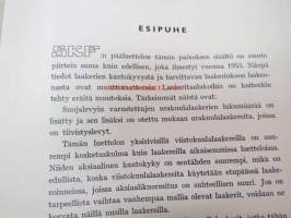 SKF kuulalaakereita, rullalaakereita - perusteellinen selvitys teknisistä ominaisuuksista, runsaasti piirustuksia ja taulukoita