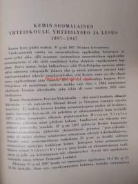 Kemin Suomalainen yhteiskoulu, yhteislyseo ja lyseo 1807-1947