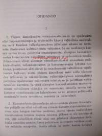 Suomen valtioelämän murros 1905-1908. Perustuslaillinen senaatti - viimeiset säätyvaltiopäivät - ensimmäinen eduskunta