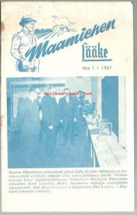 Maamiehen lääke 1961 nr 1