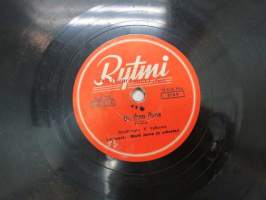 Rytmi 2169 Matti Jurva - On ihan ihme / Raikulipoika -savikiekkoäänilevy, 78 rpm