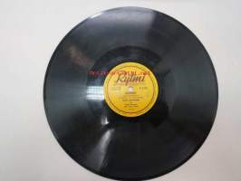 Rytmi R 6183 Matti Louhivuori - Rakkaat kädet / Suopursu -savikiekkoäänilevy, 78 rpm