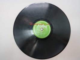 Rytmi R 6130 Paul Norrback - Oi Hiljaisuus / Polkkasikermä -savikiekkoäänilevy, 78 rpm