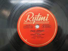 Rytmi B 2144 Henry Theel - Katja / Päivän päättyessä -savikiekkoäänilevy, 78 rpm