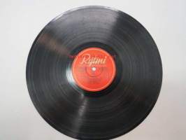 Rytmi B 2144 Henry Theel - Katja / Päivän päättyessä -savikiekkoäänilevy, 78 rpm