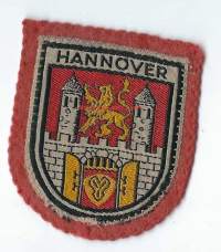 Hannover - hihamerkki, kangasmerkki