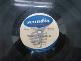 Scandia KS-313 Brita Koivunen - Tällaista on rakkaus / Katinka -savikiekkoäänilevy, 78 rpm