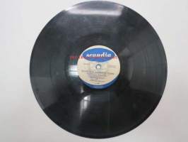 Scandia KS-277 Annikki Tähti - Hilpeä paimenhuilu / Kotiin kun saapuisin illoin -savikiekkoäänilevy, 78 rpm