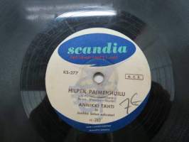 Scandia KS-277 Annikki Tähti - Hilpeä paimenhuilu / Kotiin kun saapuisin illoin -savikiekkoäänilevy, 78 rpm