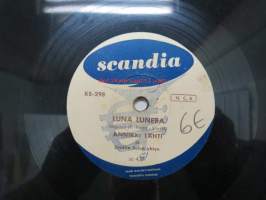 Scandia KS-298 Annikki Tähti - Luna Lunera / Budapestin yössä -savikiekkoäänilevy, 78 rpm