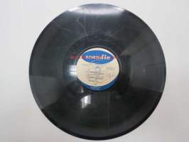 Scandia KS-257 Annikki Tähti - Rakkaus / Ditty Dealers - Unten maa -savikiekkoäänilevy, 78 rpm