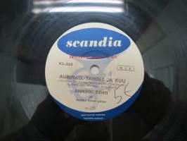 Scandia KS-268 Annikki Tähti - Aurinko tähdet ja kuu / Balladi Olavinlinnasta -savikiekkoäänilevy, 78 rpm