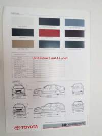 Toyota Carina E 1994 -tekniset tiedot