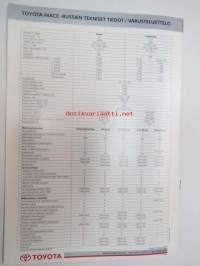 Toyota Hiace bussit 1999 -myyntiesite