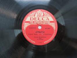 Decca SD 5031 George de Godzinsky - Godzinsky plays Kálmán / Inspiration, -savikiekkoäänilevy, 78 rpm