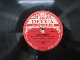 Decca SD 5030 George de Godzinsky - Undercurrent / Godzinsky plays Lehár -savikiekkoäänilevy, 78 rpm