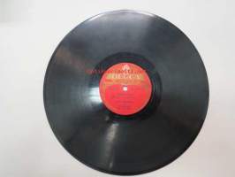 Decca SD 5172 Erkki Junkkarinen - Sydämen ääni / Hopeahääpäivänä -savikiekkoäänilevy, 78 rpm