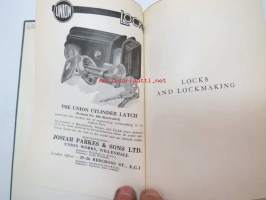 Locks and lockmaking - Pitman´s common commodities and industries -lukot ja niiden valmistaminen, historiallinen katsaus