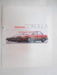 Toyota Corolla 1989 -myyntiesite