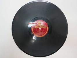 Odeon A 228 351 Matti Reima - Keinulla / Heilille terveiset -savikiekkoäänilevy, 78 rpm