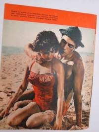 Elokuva-Aitta 1956 nr 5-6, Kansikuva Anna Magnani &amp; Burt Lancaster, Kun kaupnki nukkuu, Yhteinen vaimomme, Tunnustus, Marilyn Monroe - Kesäleski (Seven year itch),
