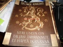Suomen Kuvalehti 1940 nr 13. Tuhottu koti, Sankariuhrien velvoitus, Miten käy karjalaisten?