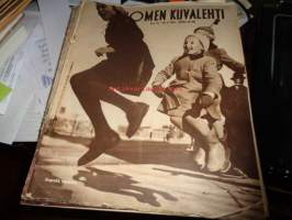 Suomen Kuvalehti 1953 nr 16, (18.4.)Kokemäenjoen tulviva vesi, Antti Halonen: kansallinen romantiikka..., Efeson kivien