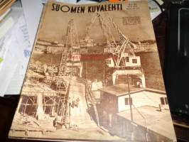 Suomen Kuvalehti 1951 nr 33. (18.8.)Olympialaituria rakennetaan, Durban ja sen naapurit, Kemijoen lohikannan häviäminen