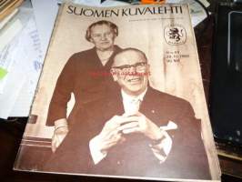 Suomen Kuvalehti 1960 nr 44. (29.10)Ovatko saamelaiset syrjitty rotu?, Interpol kutsuu 3, Maaningan miesten ensimmäinen hirvisunnuntai