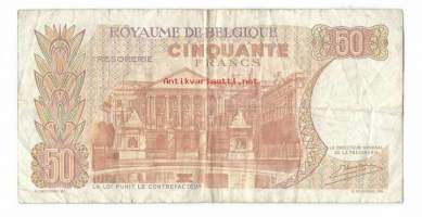 Belgia 50 Francs 1966  seteli