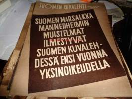 Suomen Kuvalehti 1950 no 50. (16.12.) Japani nyt...., Itsenäisyyspäivän vastaanotto, Kun Sibelius johti orkesteria