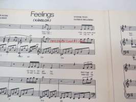 Feelings / känslor -nuotit