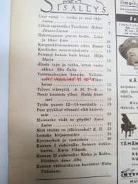 Kotiliesi 1949 nr 1-2, 15.1.1949, sis. mm. seur. artikkelit / kuvat / mainokset; Suomen kukkakartta seinätaulu sommitellut Karin Vikstedt, Rosenlew Porin Konepaja