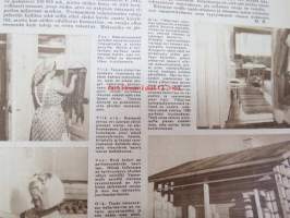 Kotiliesi 1949 nr 3, 1.2.1949, sis. mm. seur. artikkelit / kuvat / mainokset; Fazer kakkukaksoset, ASA-Radio, Mies kodin ja työpaikan välillä, Näin suomalainen