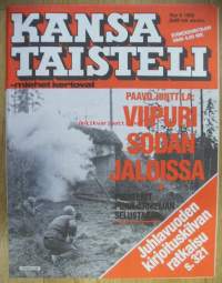 Kansa taisteli - miehet kertovat 1982 nr 9 / Viipuri sodan jaloissa, pioneerit Puna-armeijan selustassa,  juhlavuoden kirjoituskilpailöu ratkaistu