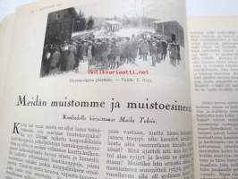 Kotiliesi 1931 nr 4 helmikuu II, 15.2.1931, sis. mm. seur. artikkelit / kuvat / mainokset; Finlayson Victoria Lawn nr 3, Philips Radio, Meidän muistomme ja