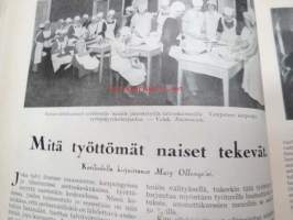 Kotiliesi 1931 nr 4 helmikuu II, 15.2.1931, sis. mm. seur. artikkelit / kuvat / mainokset; Finlayson Victoria Lawn nr 3, Philips Radio, Meidän muistomme ja