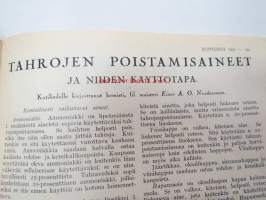 Kotiliesi 1931 nr 4 helmikuu II, 15.2.1931, sis. mm. seur. artikkelit / kuvat / mainokset; Finlayson Victoria Lawn nr 3, Philips Radio, Meidän muistomme ja