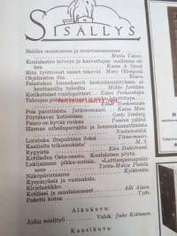 Kotiliesi 1931 nr 4 helmikuu II, 15.2.1931, sis. mm. seur. artikkelit / kuvat / mainokset; Finlayson Victoria Lawn nr 3, Philips Radio, Meidän muistomme ja
