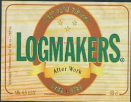 Logmakers  / After Work Beer - olutetiketti mainos