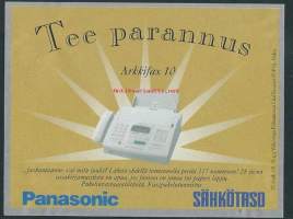 Panasonic Sähkötaso   / Tee parannus- olutetiketti mainos