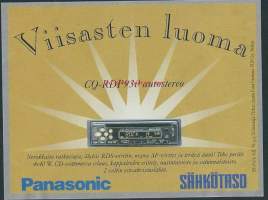 Panasonic Sähkötaso   / Viisasten luoma  - olutetiketti mainos